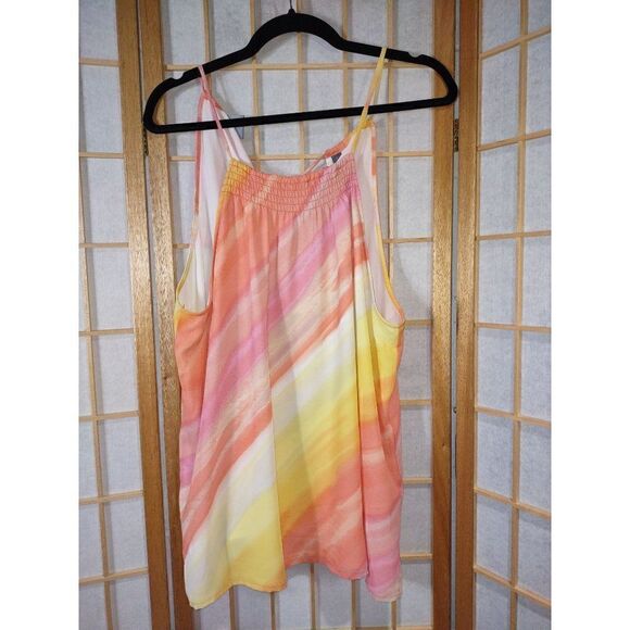 Soho Jeans Ombre Sleeveless Blouse - Picture 2 of 15